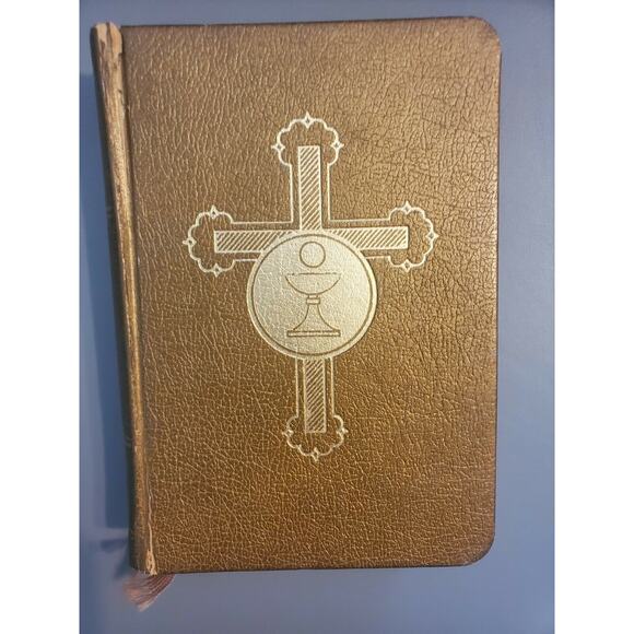 The Catholic Press Other - The Catholic Missal Library of Catholic Devotion Metallic Gold 1960